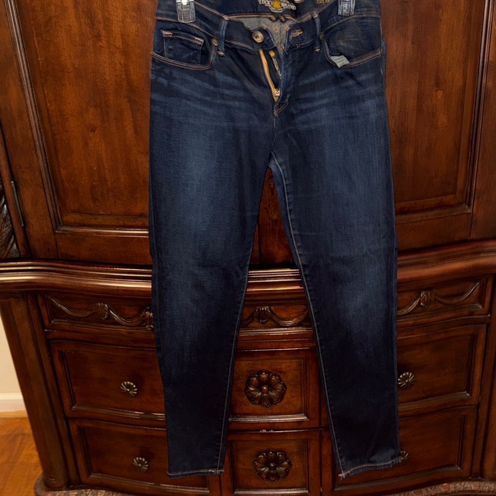 Lucky Brand Dark Indigo Skinny Jeans
